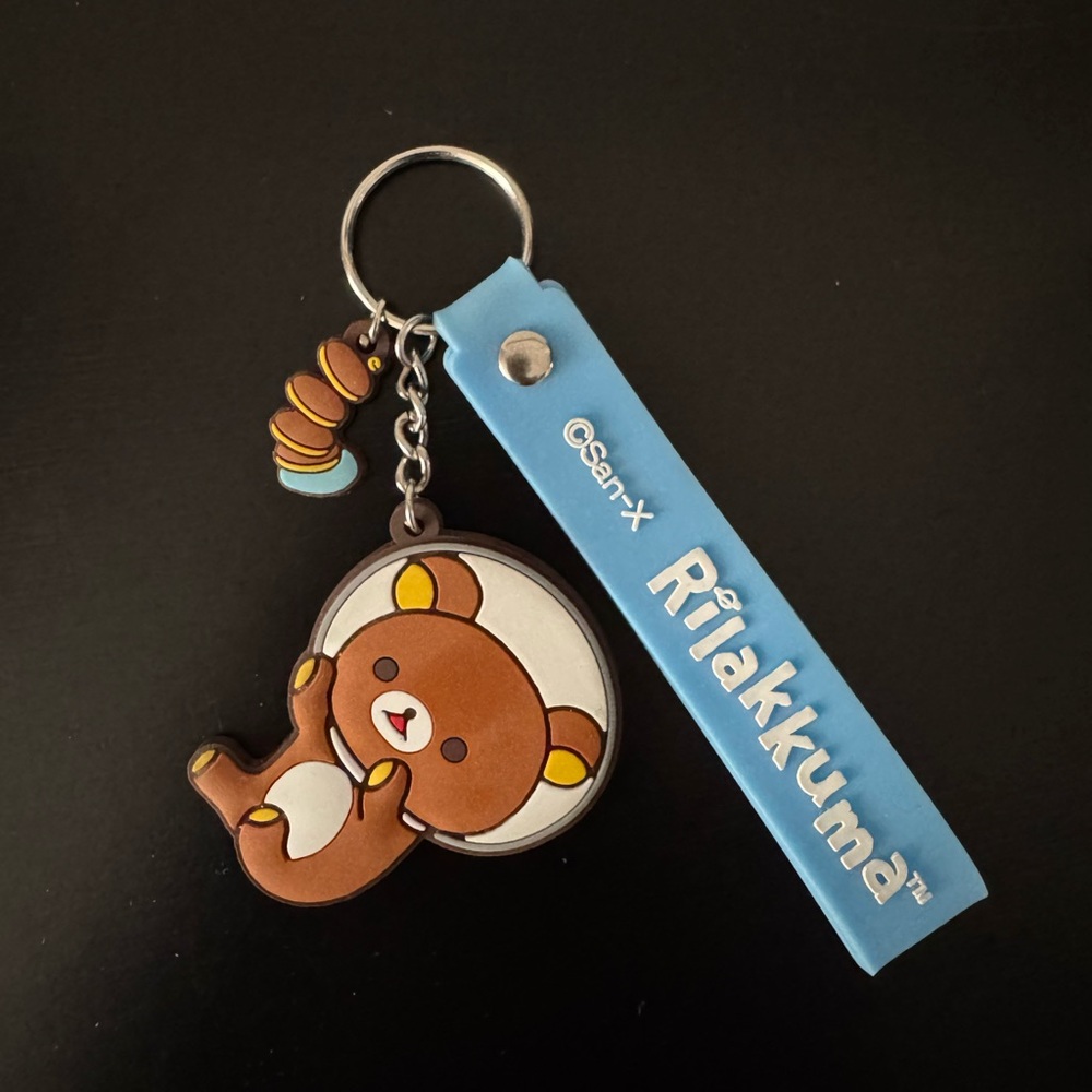 Sanrio Rilakkuma Rubber keychain